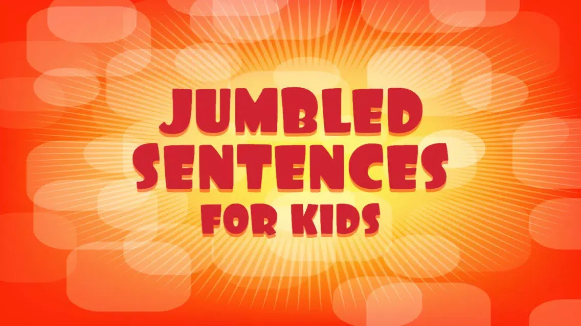 Jumbled Sentences For Kids स्क्रीनशॉट