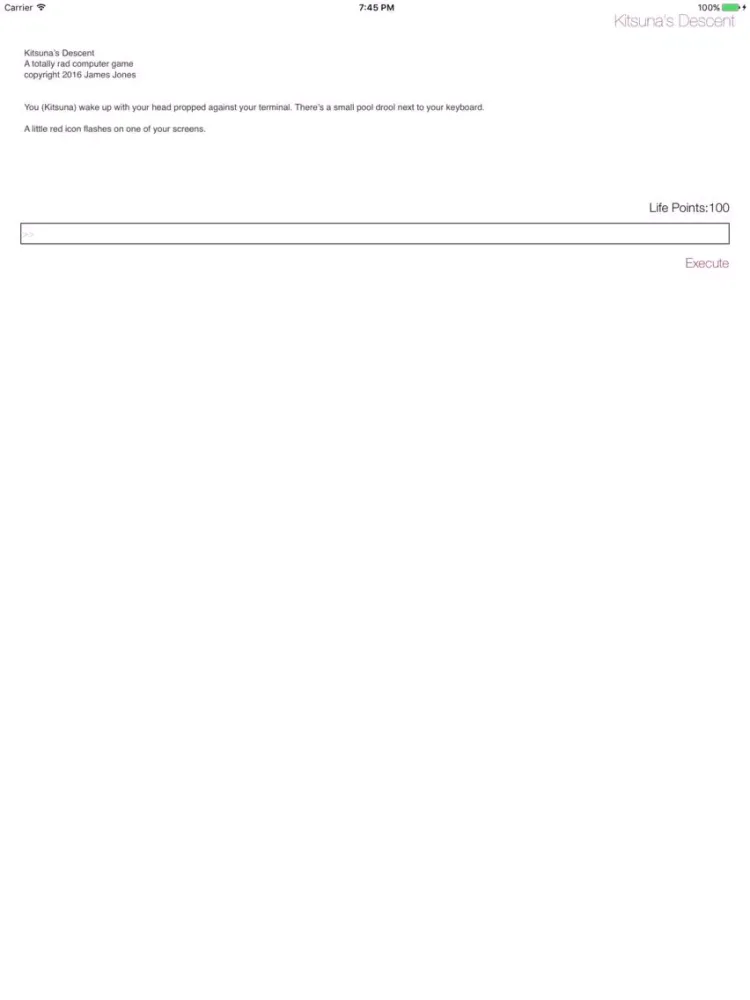 Kitsuna's Descent iPad 应用截图