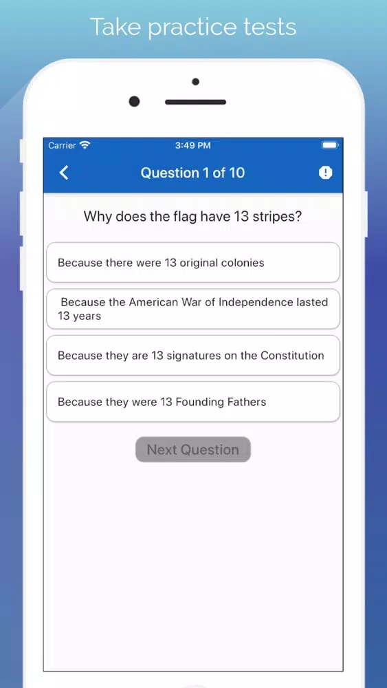US Citizenship Test For 2020 スクリーンショット