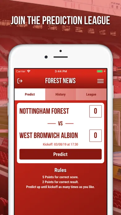 Capturas de tela do Forest News - Fan App