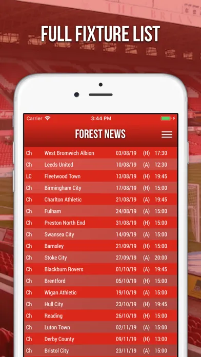 Capturas de tela do Forest News - Fan App
