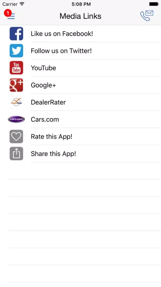 Roush Ford DealerApp スクリーンショット