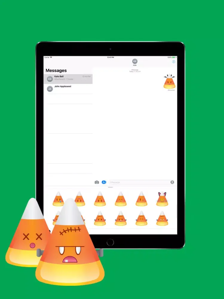 Candy Corn Emojis iPad  Ekran Görüntüleri