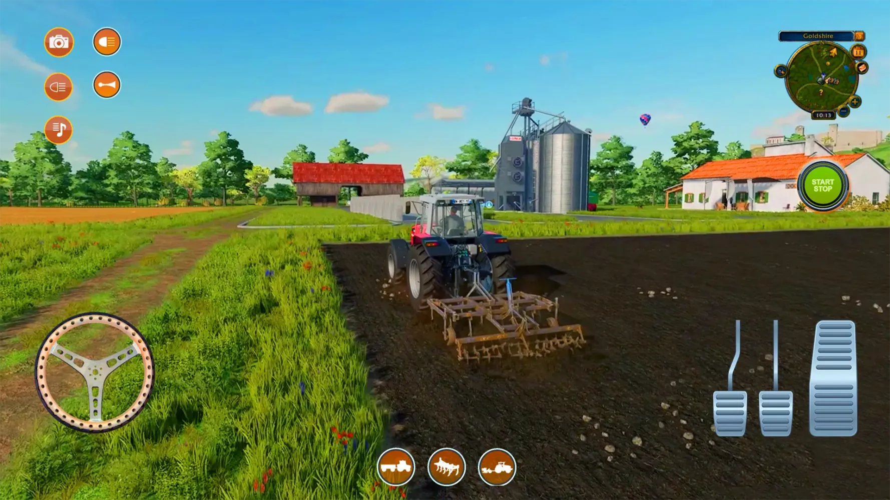 Indian Tractor Driving Sim 3D應用截圖