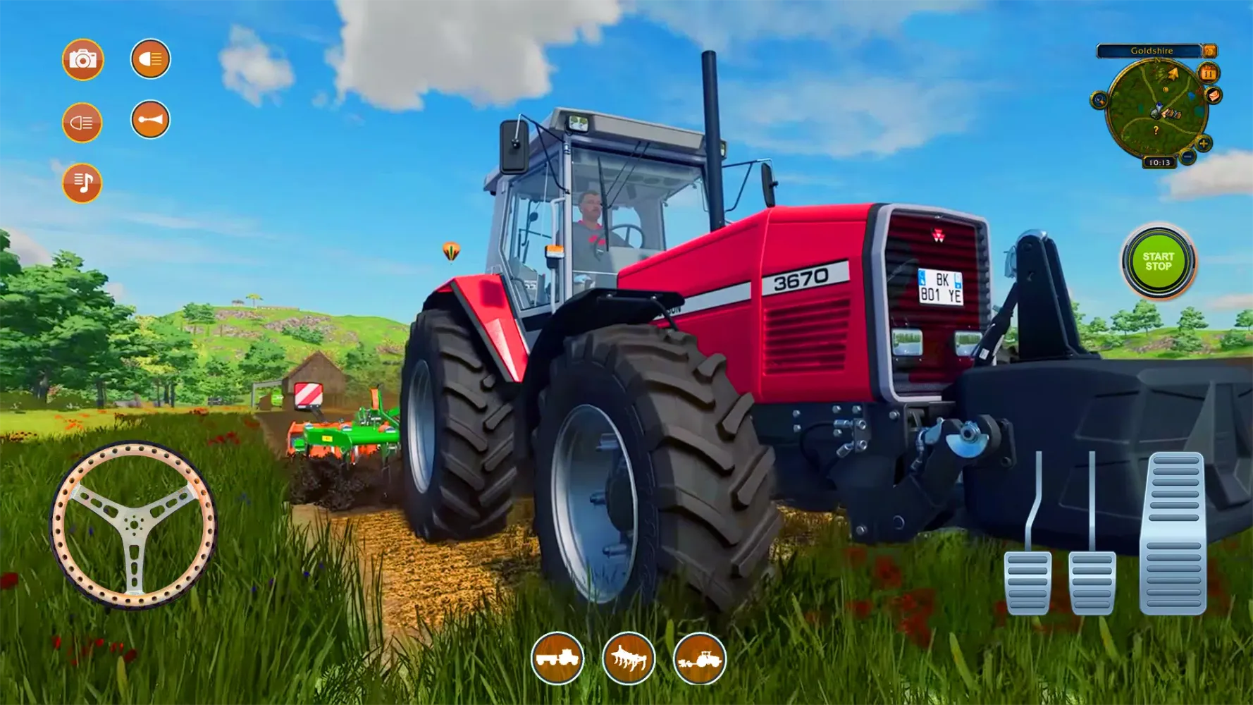 Indian Tractor Driving Sim 3D應用截圖