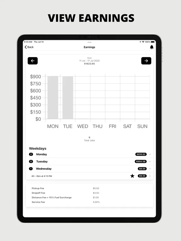 Zrzuty ekranu JB Driver iPad 