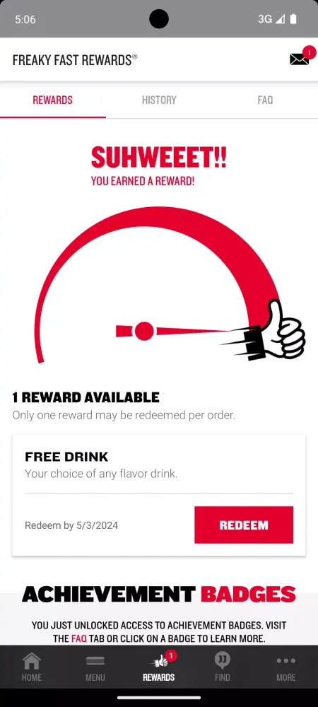 Capturas de tela do Jimmy John's Sandwiches