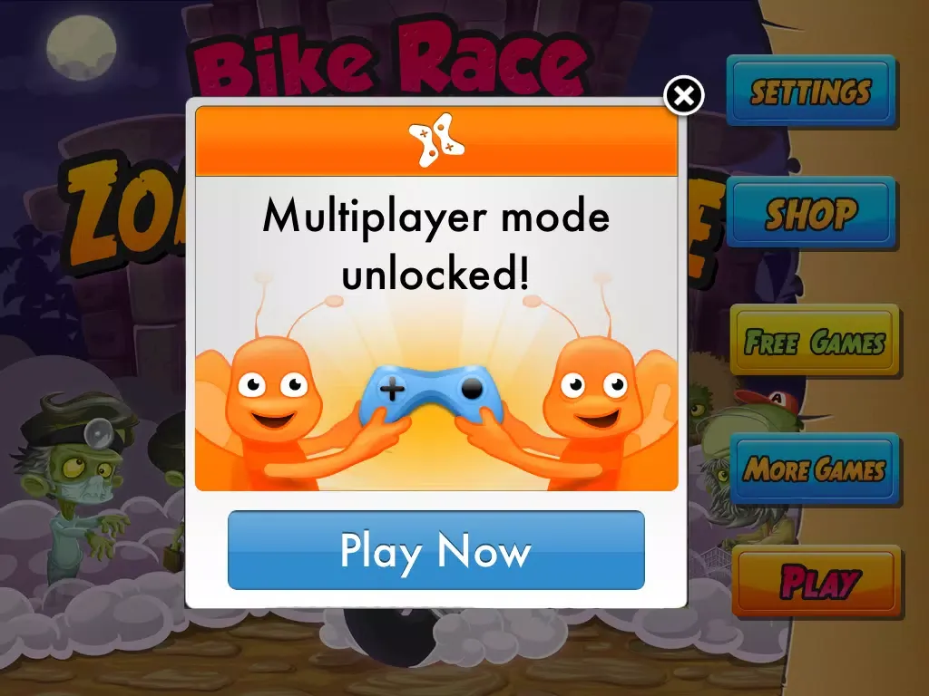 ````Action Bike Race of Zombie Temple: Dead Chase Racing iPad  स्क्रीनशॉट