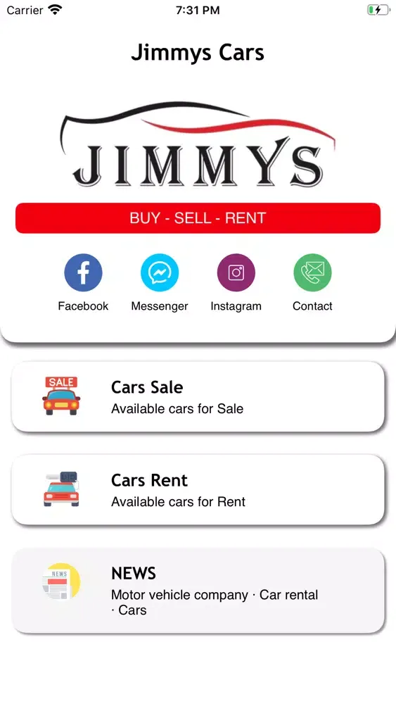Captures d'écran de Jimmys Cars