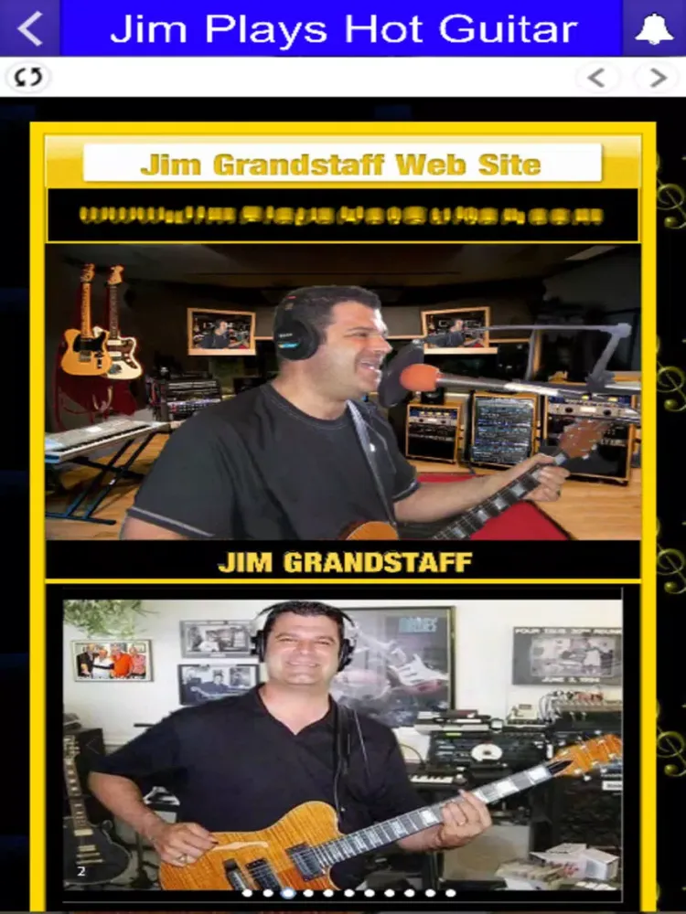 Jim Plays Hot Guitar iPad  Ekran Görüntüleri