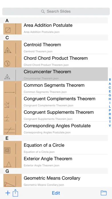 Ảnh chụp màn hình của Geometry Stash