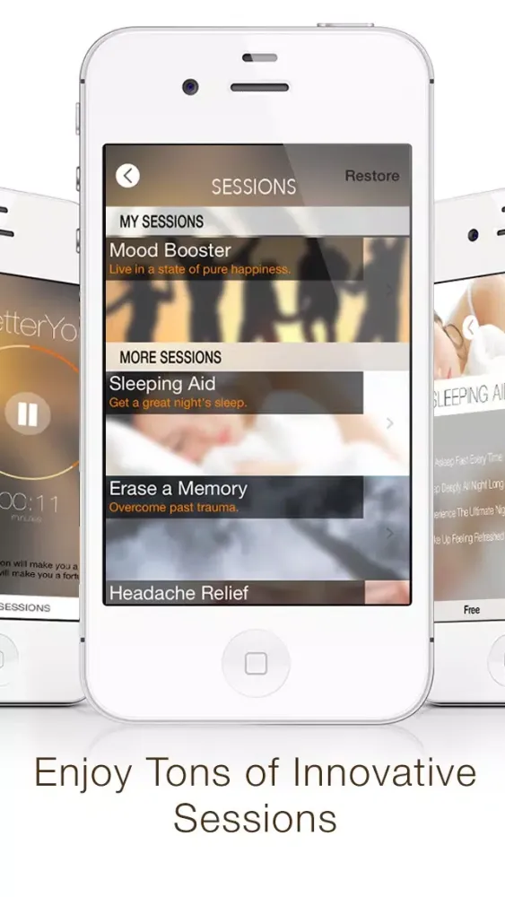 BetterYou Hypnosis – The Ultimate Self Improvement App (NLP) Screenshots