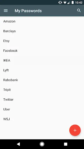 eZ Password Manager Screenshots
