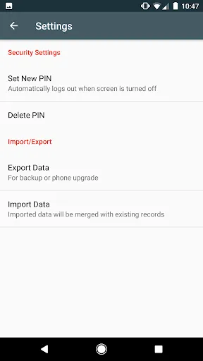 eZ Password Manager Screenshots