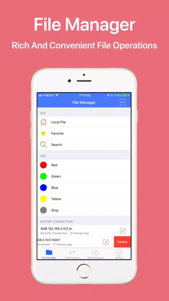 Screenshot di File Box Manager