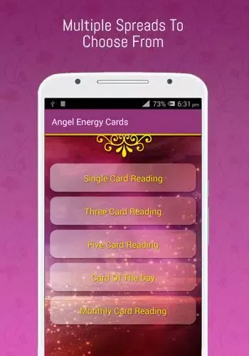 Angel Energy Cards Screenshots