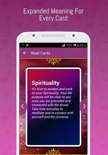 Angel Energy Cards Screenshots