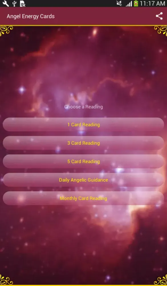 Angel Energy Cards Screenshots