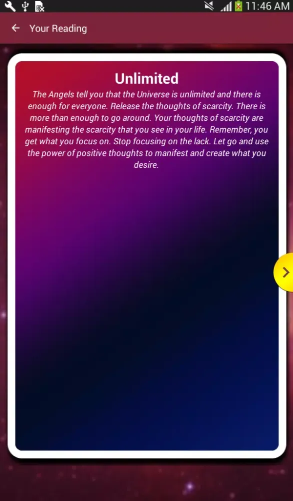 Angel Energy Cards Screenshots