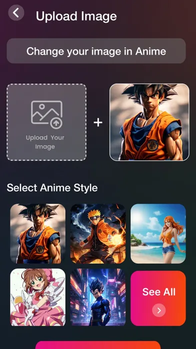 Tangkapan skrin Anime AI:Waifu Chatbot Fantasy