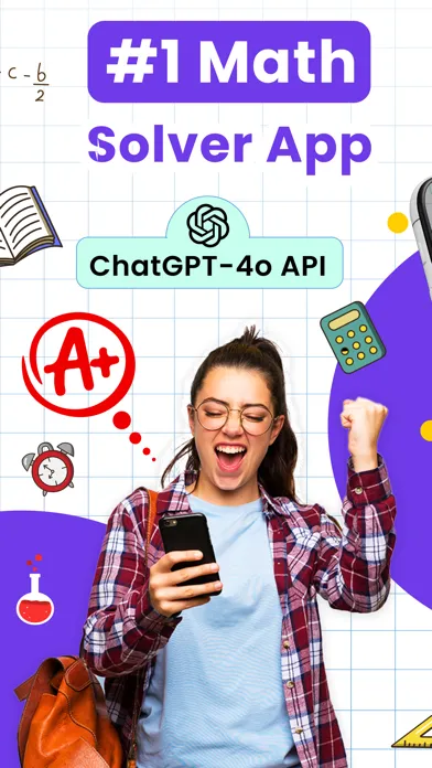 Captures d'écran de Math AI - The Math Solver App