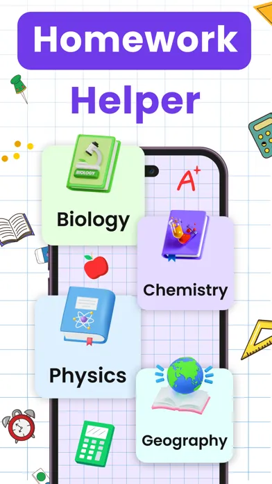 Captures d'écran de Math AI - The Math Solver App