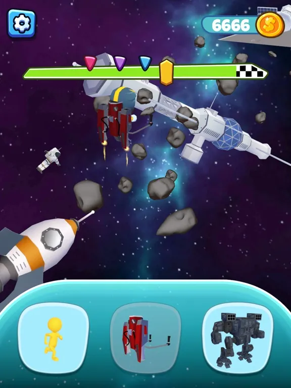 Shape Shifting Runner iPad  سکرین شاٹس