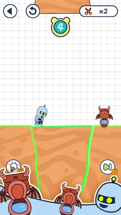 Capturas de pantalla de Toilet Puzzle：Slice Bridge 2D