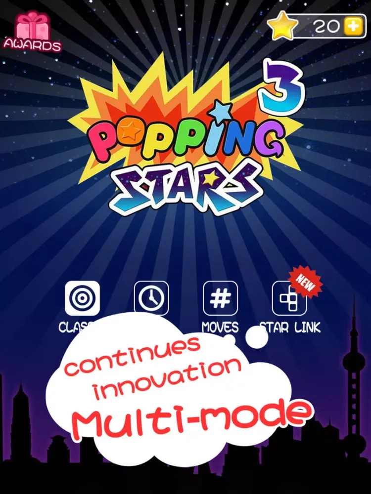 Ảnh chụp màn hình của Star Crush. iPad 