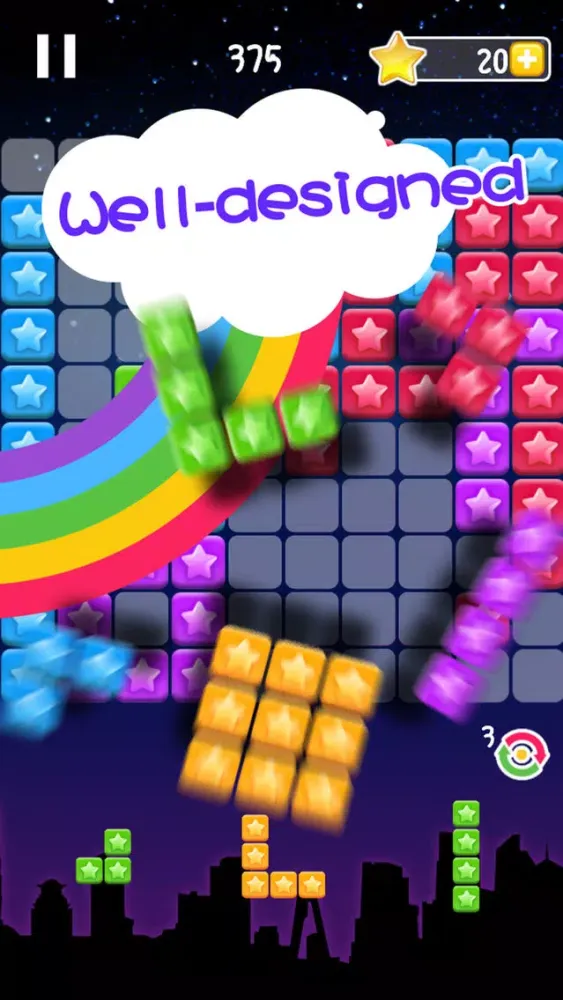 Ảnh chụp màn hình của Star Crush.