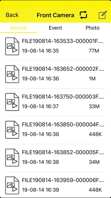 i-Drive DVR: i22 Camera应用截图