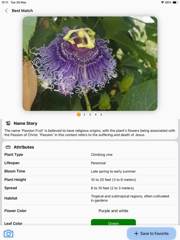 صور Plant Identifier: AI Scanner iPad 