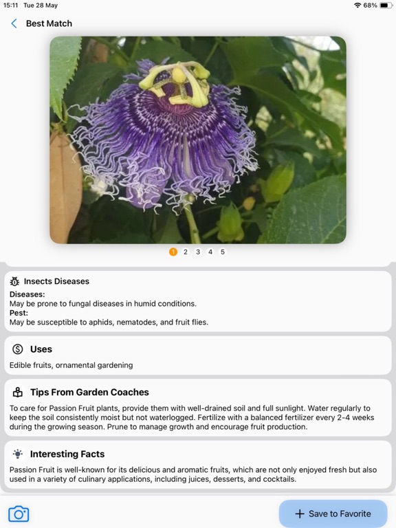 صور Plant Identifier: AI Scanner iPad 