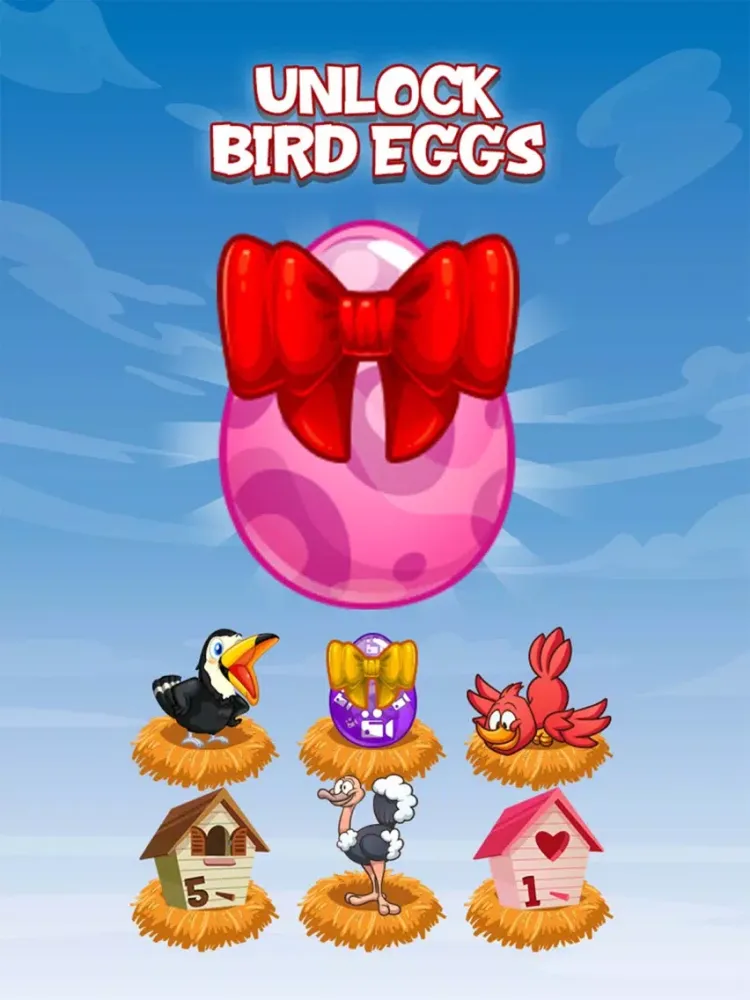 Merge Birds Go Epic Blast iPad  স্ক্রিনশট