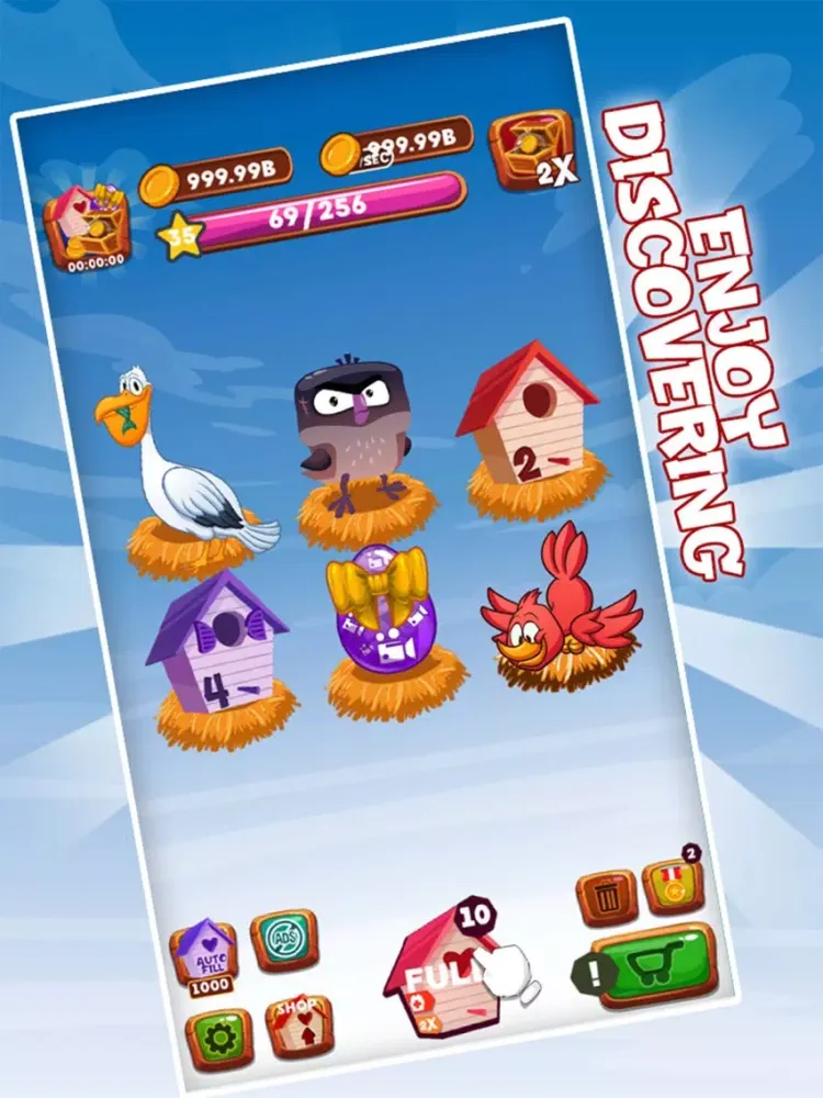 Merge Birds Go Epic Blast iPad  স্ক্রিনশট