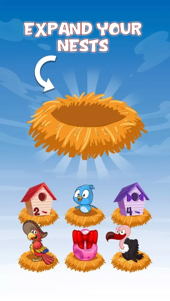 Merge Birds Go Epic Blast স্ক্রিনশট