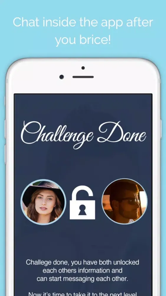 Ảnh chụp màn hình của Brice | Dating re-invented | A fun way to meet, date, challenge and play with people around you for free!