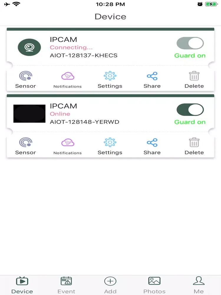 Zrzuty ekranu fogdefence iPad 