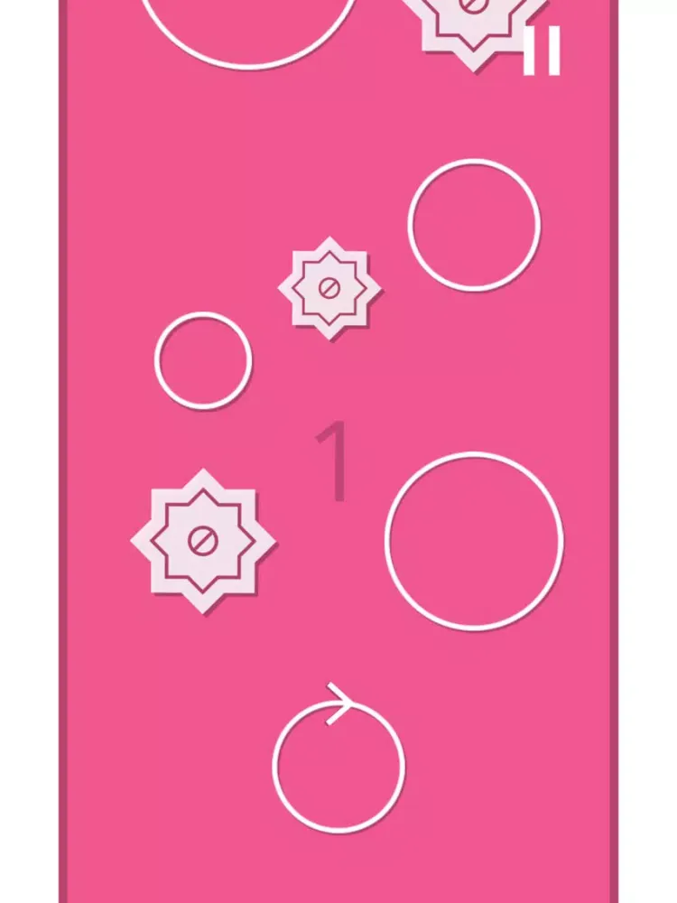 Spiky Circle Leap iPad  스크린샷