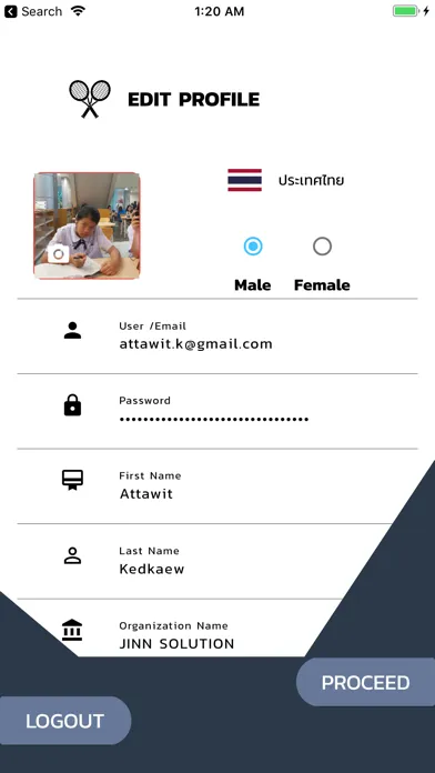 Ảnh chụp màn hình của Tennis ScoreBox