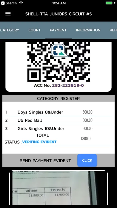 Ảnh chụp màn hình của Tennis ScoreBox