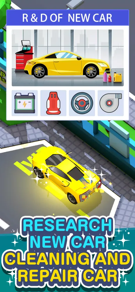 Idle Used Car Tycoon應用截圖