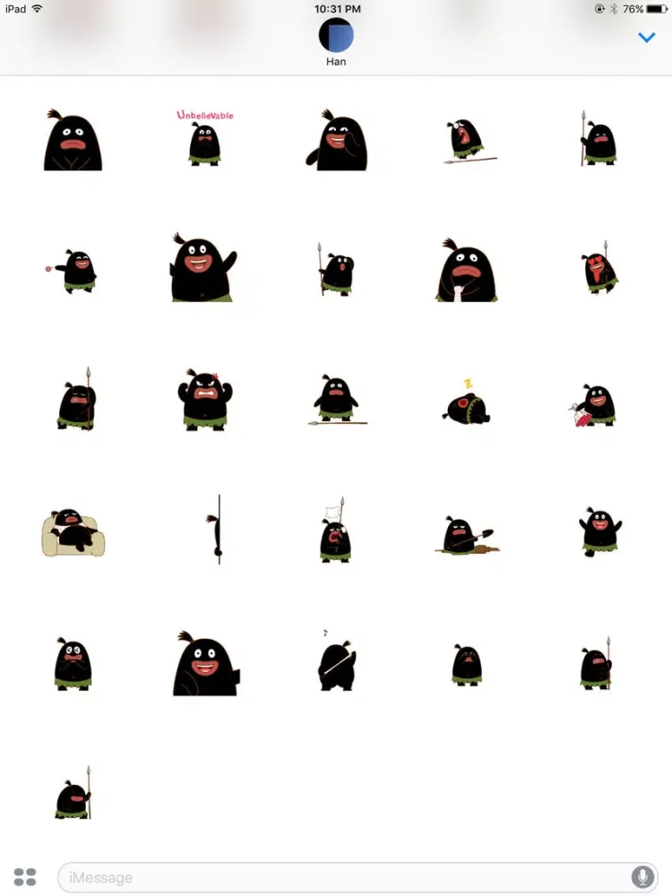 Jinxmoji iPad  Ekran Görüntüleri