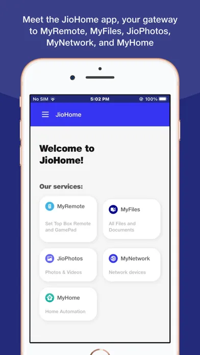 JioHome Screenshots