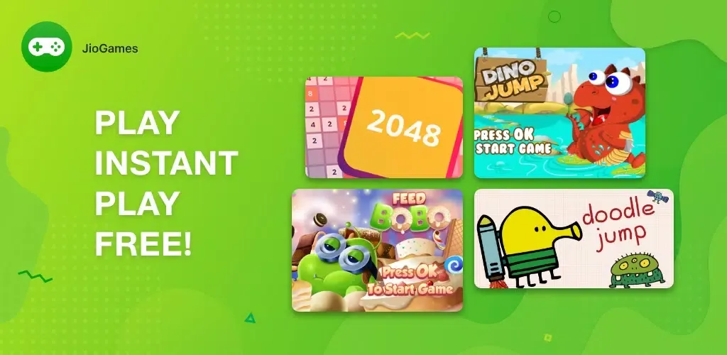 Tangkapan skrin JioGames