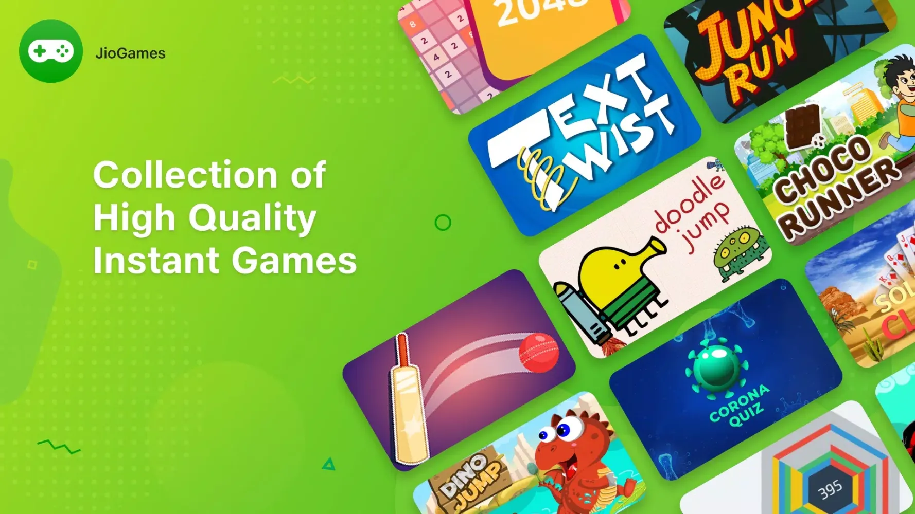 Tangkapan skrin JioGames