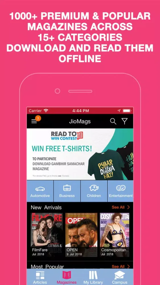 JioMags Screenshots