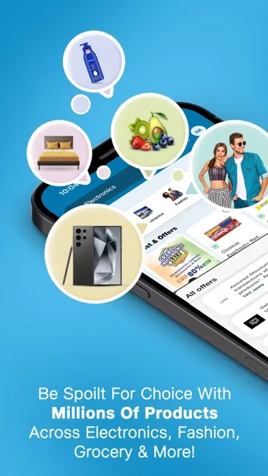 Captures d'écran de JioMart Online Shopping App