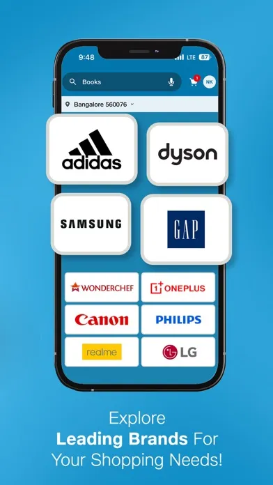 Captures d'écran de JioMart Online Shopping App