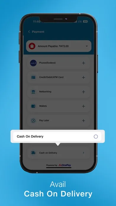 Captures d'écran de JioMart Online Shopping App